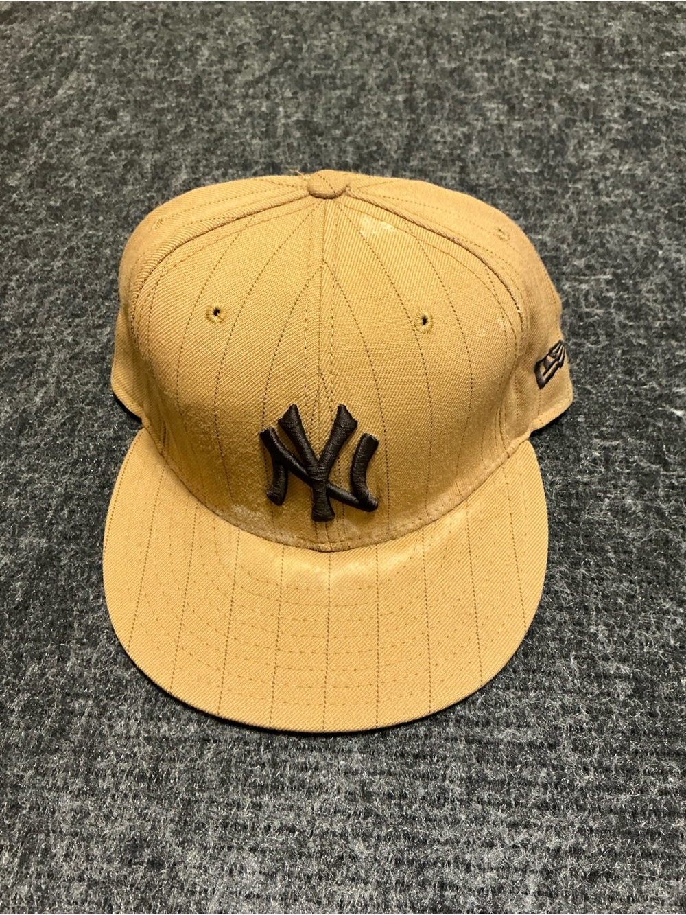 New Era Camel/Tan Fitted Cap - Inside View